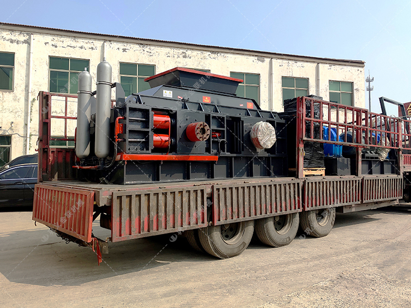 金聯機械生產的1510液壓對輥制砂機怎么樣？附現場案例